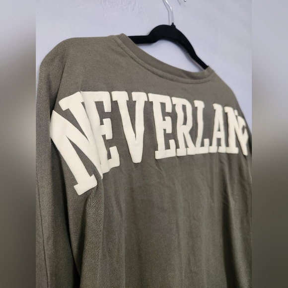 Disney Peter Pan Neverland Cotton Longsleeve Unisex Shirt 2X - Picture 3 of 7